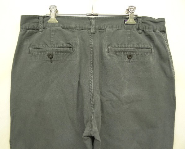 画像: 00'S PATAGONIA キャンバスパンツ ダークグレー (VINTAGE)