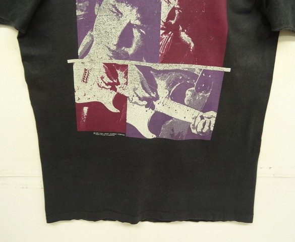 画像: 90'S BOB DYLAN "1990 TOUR" シングルステッチ 半袖 Tシャツ ブラック (VINTAGE)