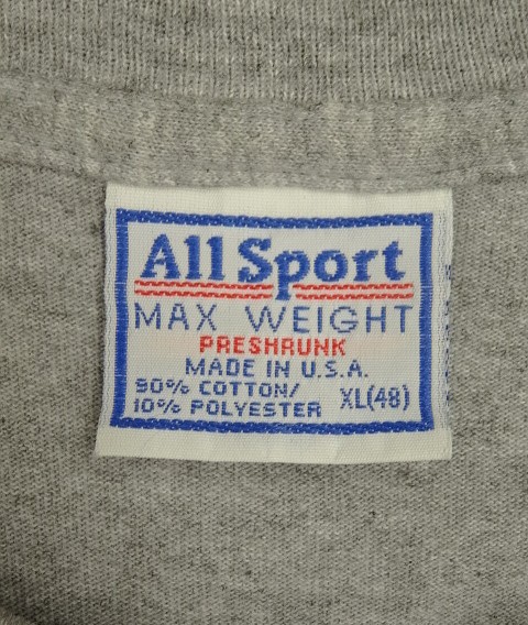 画像2: 90'S DELL シングルステッチ 半袖 Tシャツ ヘザーグレー USA製 (VINTAGE)