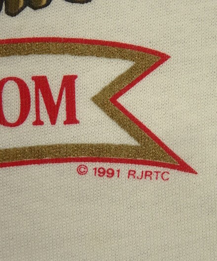 画像3: 90'S WINSTON シングルステッチ 両面プリント ポケット付き 半袖 Tシャツ ホワイト USA製 (DEADSTOCK)