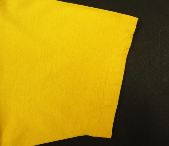 画像: 80'S CAMP SMITH RUNNING CLUB シングルステッチ 両面染み込みプリント 半袖 Tシャツ イエロー USA製 (VINTAGE)