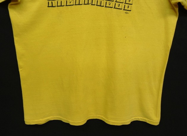画像: 70'S KALAMAZOO シングルステッチ 半袖 Tシャツ イエロー USA製 (VINTAGE)