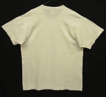 画像5: 90'S SALMON シングルステッチ 半袖 Tシャツ ホワイト USA製 (VINTAGE)