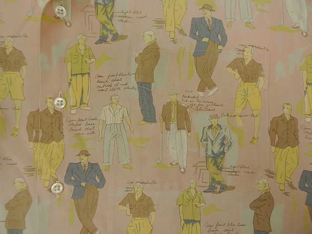 画像: 90'S RALPH LAUREN レーヨン 半袖 オープンカラーシャツ ライトピンク/柄 (VINTAGE)