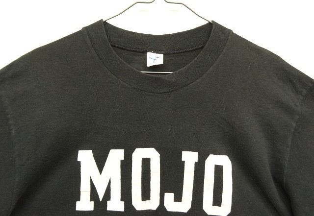 画像: 70'S MOJO シングルステッチ 半袖 Tシャツ ブラック USA製 (VINTAGE)