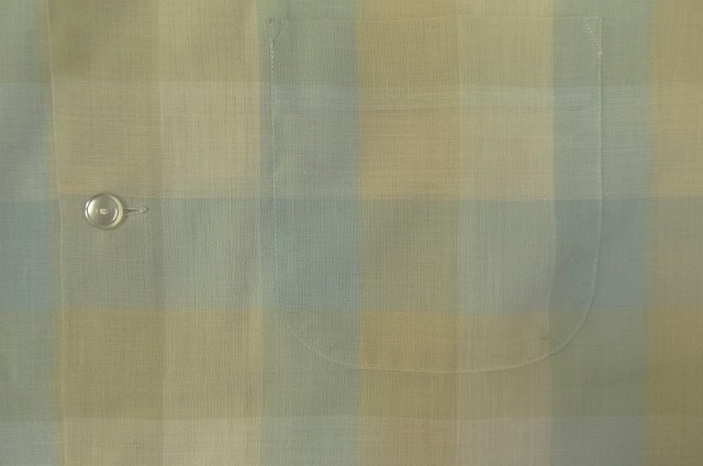 画像: 70'S JAYSON "JAYCODA" 半袖 オープンカラーシャツ チェック柄 USA製 (VINTAGE)