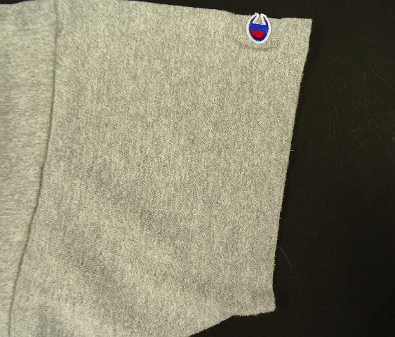 画像: 80'S CHAMPION トリコタグ 88/12 シングルステッチ 三段プリント 半袖 Tシャツ ヘザーグレー USA製 (VINTAGE)