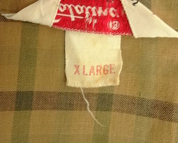 画像3: 60'S CATALINA 三角タグ コットン 半袖 オープンカラーシャツ チェック柄 (VINTAGE)