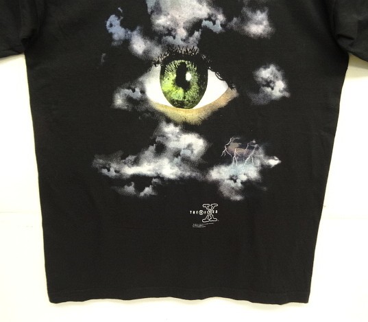 画像: 90'S THE X FILES "STANLEY DESANTIS" シングルステッチ 半袖 Tシャツ ブラック USA製 (MINT CONDITION)