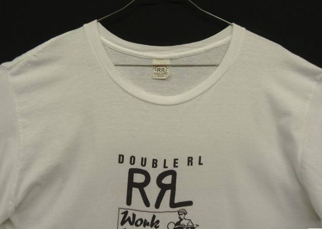 画像: 90'S RRL シングルステッチ 半袖 Tシャツ ホワイト USA製 (VINTAGE)
