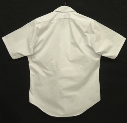 画像3: 70'S B.V.D. BRAND コットン100% 半袖 シャツ ホワイト (DEADSTOCK)