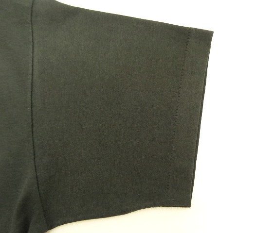 画像: 90'S REFEREE シングルステッチ 両面プリント 半袖 Tシャツ フェードブラック USA製 (VINTAGE)