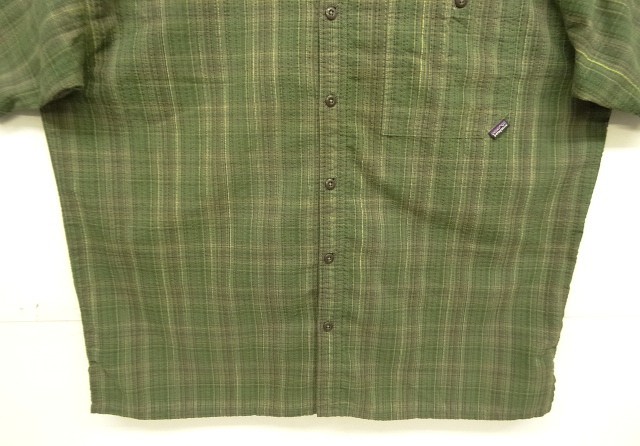 画像: 00'S PATAGONIA "PUCKERWARE SHIRT" シアサッカー 半袖 ボックスシャツ チェック柄 (VINTAGE)