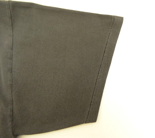 画像: 90'S TASTE OF VAIL シングルステッチ 両面プリント 半袖 Tシャツ フェードブラック USA製 (VINTAGE)