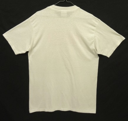 画像4: 80'S AIR JAMAICA シングルステッチ 半袖 Tシャツ ホワイト USA製 (VINTAGE)
