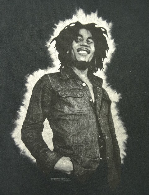 画像3: 00'S BOB MARLEY 半袖 Tシャツ ブラック (VINTAGE)