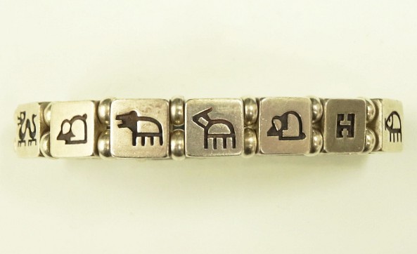 画像5: シルバー925 十二支 ブレスレット シルバー (VINTAGE)