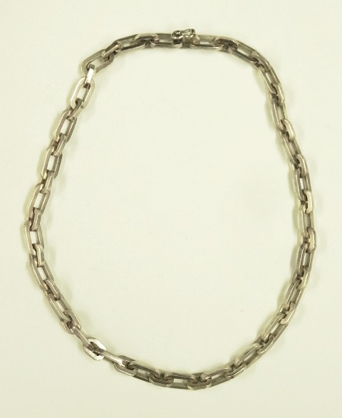 画像: シルバー925 ダブルチェーンブレスレット & ネックレス シルバー メキシコ製 (VINTAGE)