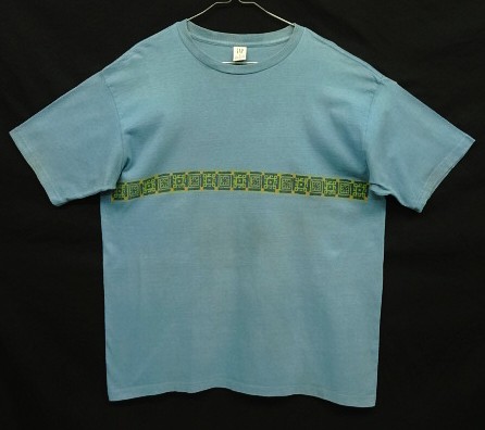 画像1: 90'S GAP 半袖 Tシャツ ライトブルー USA製 (VINTAGE)