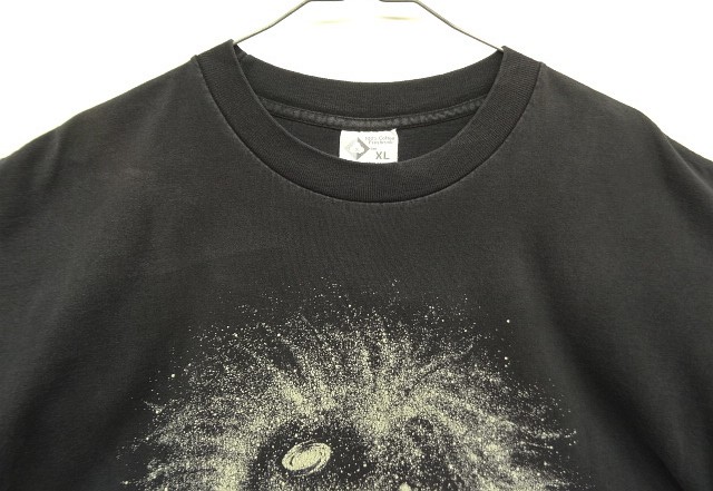 画像: 90'S ALBERT EINSTEIN 半袖 Tシャツ ブラック USA製 (VINTAGE)