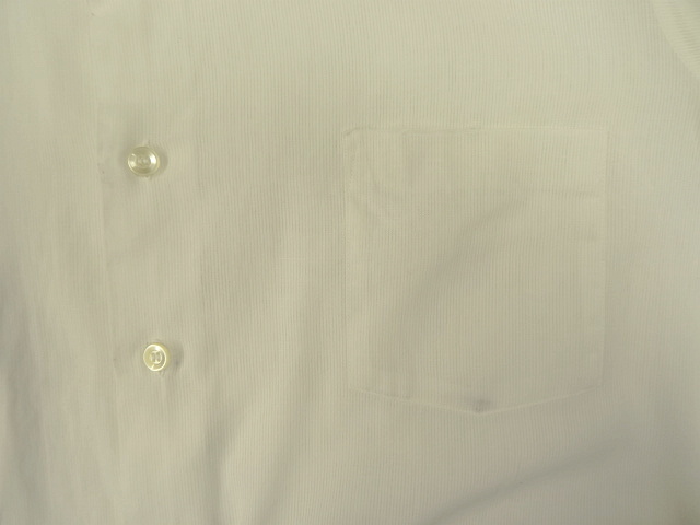 画像: 60'S PILGRIM コットン 半袖 シャツ ホワイト (VINTAGE)