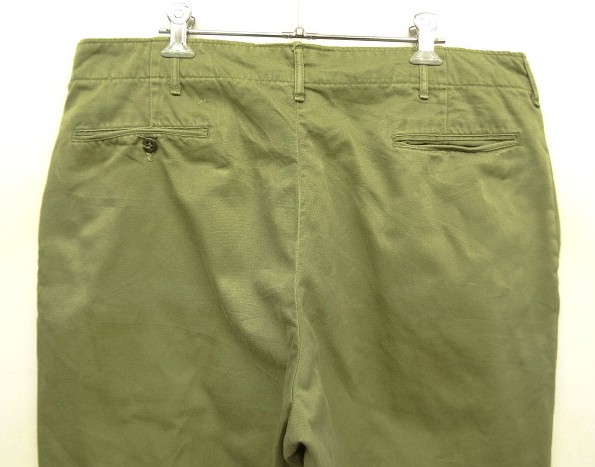 画像: 60'S BOY SCOUTS OF AMERICA コットン100% ボーイスカウトパンツ オリーブ TALONアルミジップ (VINTAGE)