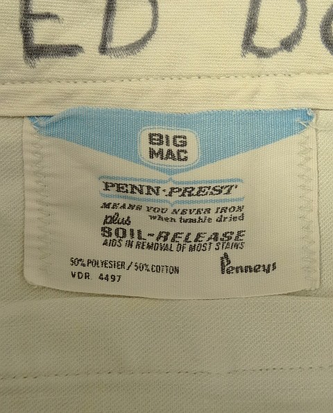 画像2: 60'S BIG MAC "PENN-PREST" ワークパンツ グレー SCOVILLジップ (VINTAGE)