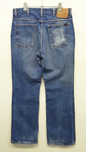 画像3: 80'S ROEBUCKS ブーツカット デニム インディゴ W34L32 USA製 (VINTAGE)