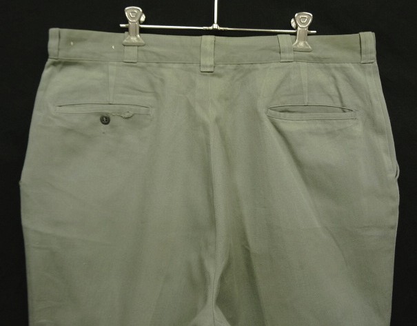 画像: 60'S BIG MAC "PENN-PREST" ワークパンツ グレー SCOVILLジップ (VINTAGE)