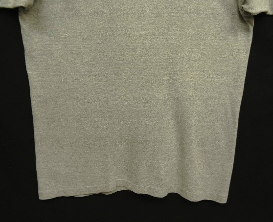 画像: 70'S CHAMPION "HARVARD" バータグ 88/12 染み込みプリント シングルステッチ 半袖 Tシャツ ヘザーグレー USA製 (VINTAGE)