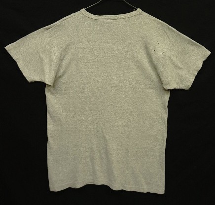 画像4: 70'S CHAMPION "HARVARD" バータグ 88/12 染み込みプリント シングルステッチ 半袖 Tシャツ ヘザーグレー USA製 (VINTAGE)