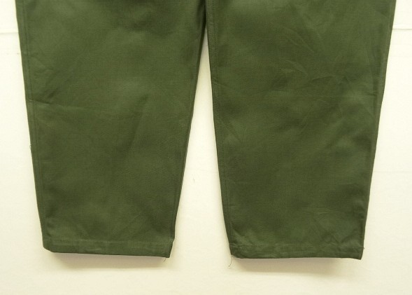 画像: 60'S フランス空軍 AIR FORCE アジャスター付き メカニックパンツ AILEEジップ (DEADSTOCK)