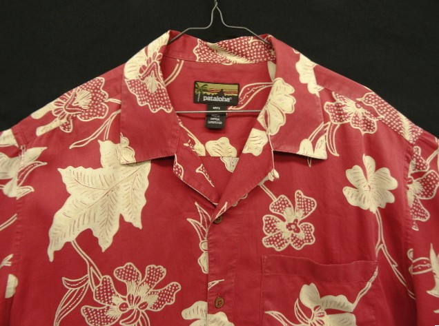 画像: 02'S PATAGONIA "PATALOHA" コットン 半袖 アロハシャツ フローラル柄 ポルトガル製 (VINTAGE)