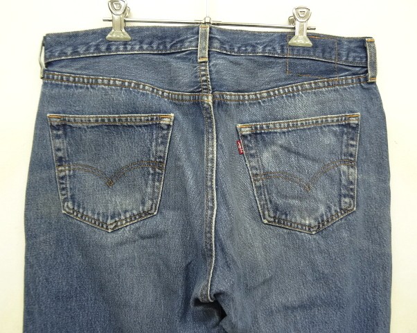 画像: 90'S LEVIS 501 デニム インディゴ W36L32 USA製 (VINTAGE)