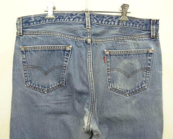 画像: 90'S LEVIS 501 デニム インディゴ W38L32 USA製 (VINTAGE)