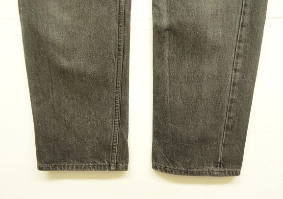 画像: 90'S LEVIS 501 デニム 先染めブラック W34L30 USA製 (VINTAGE)