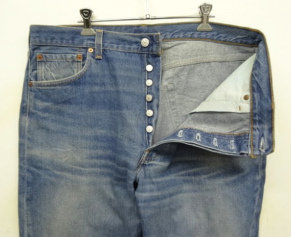 画像: 90'S LEVIS 501 デニム インディゴ W38L32 USA製 (VINTAGE)
