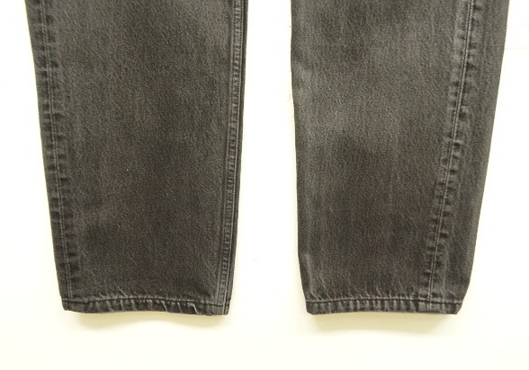 画像: 90'S LEVIS 501 デニム ブラック USA製 W36L30 (VINTAGE)