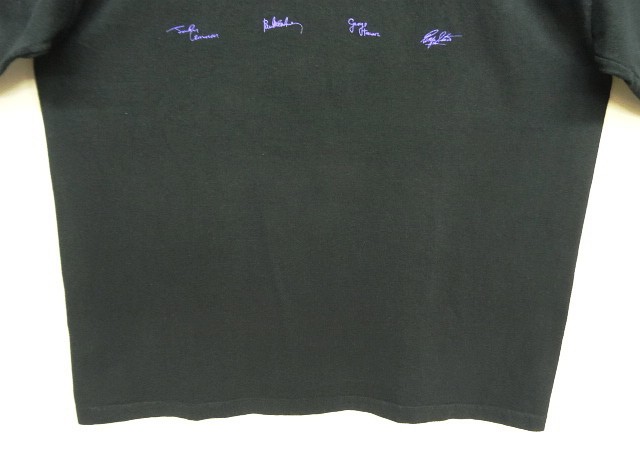 画像: 90'S THE BEATLES シングルステッチ 半袖 Tシャツ ブラック USA製 (VINTAGE)