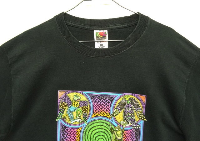 画像: 90'S COURTNEY DAVIS 半袖 Tシャツ ブラック (VINTAGE)