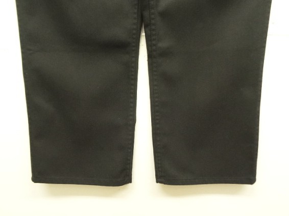 画像: BEN DAVIS "FRISCO PANTS" トップスナップボタン フリスコパンツ ブラック (VINTAGE)