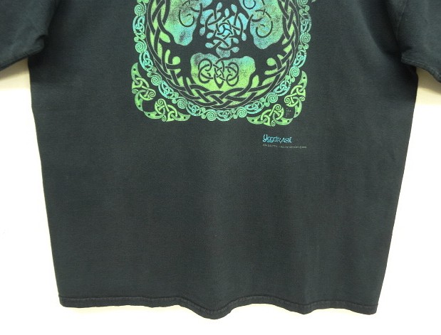 画像: 00'S KELTIC DESIGNS "JEN DELYTH" 半袖 Tシャツ ブラック (VINTAGE)