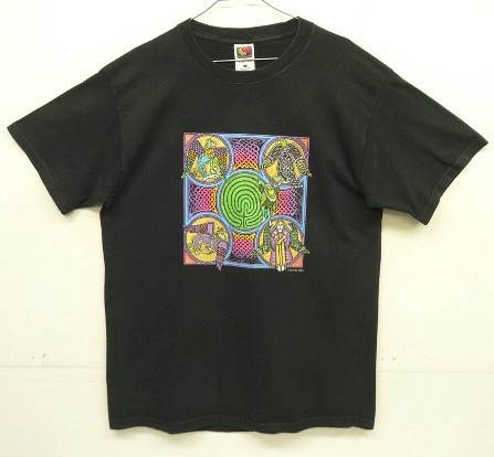 画像1: 90'S COURTNEY DAVIS 半袖 Tシャツ ブラック (VINTAGE)