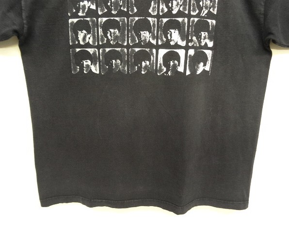 画像: 90'S THE BEATLES "A HARD DAY'S NIGHT" 両面プリント 半袖 Tシャツ ブラック (VINTAGE)