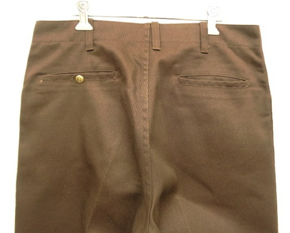 画像: BEN DAVIS "FRISCO PANTS" トップスナップボタン フリスコパンツ ブラウン (VINTAGE)