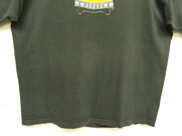 画像: 90'S YELLOW CAB シングルステッチ 両面プリント 半袖 Tシャツ ブラック USA製 (VINTAGE)