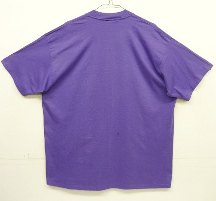 画像4: 90'S NYC (NEW YORK & COMPANY) シングルステッチ 半袖 Tシャツ パープル USA製 (VINTAGE)