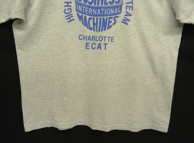 90s USA製ヴィンテージ シングルステッチ　IBM 企業ロゴTシャツ nina de coito 埼玉県 志木 通販 90年代 ヴィンテージ IBM