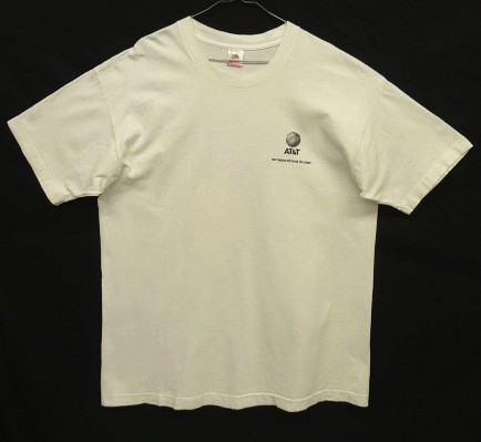 画像3: 90'S AT & T シングルステッチ 両面プリント 半袖 Tシャツ ホワイト USA製 (VINTAGE)
