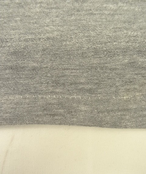 画像3: 70'S BOURBON STREET シングルステッチ 半袖 リンガー Tシャツ ヘザーグレー (VINTAGE)